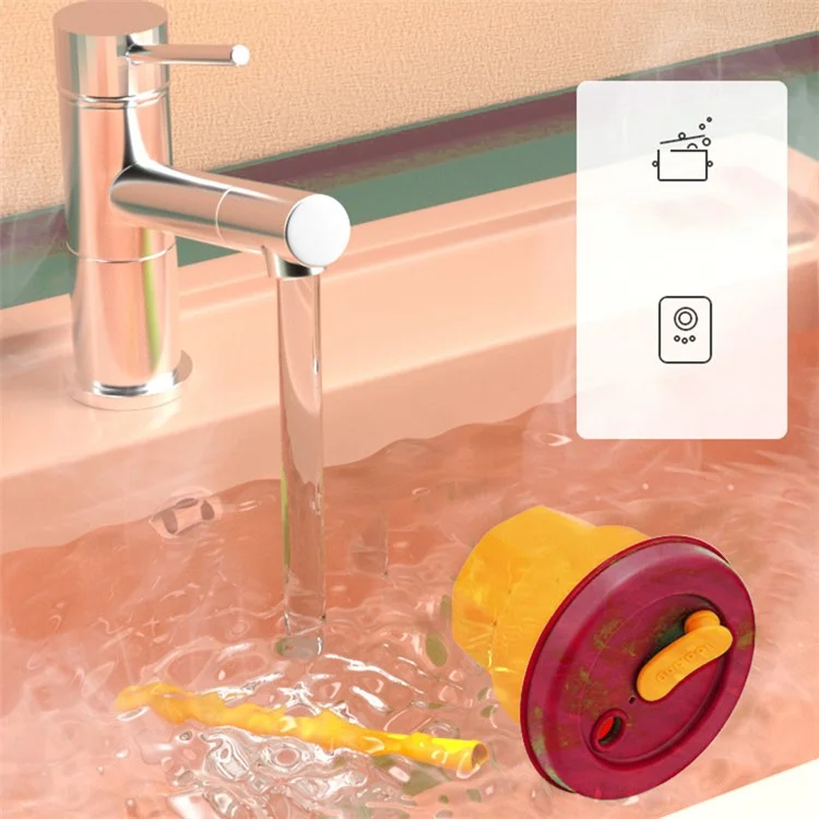 DS11094 300ml Baby Silicone Cup Straw Water Cup Child Leak Proof Bottle (with FDA Certification) - Ginger / Orange