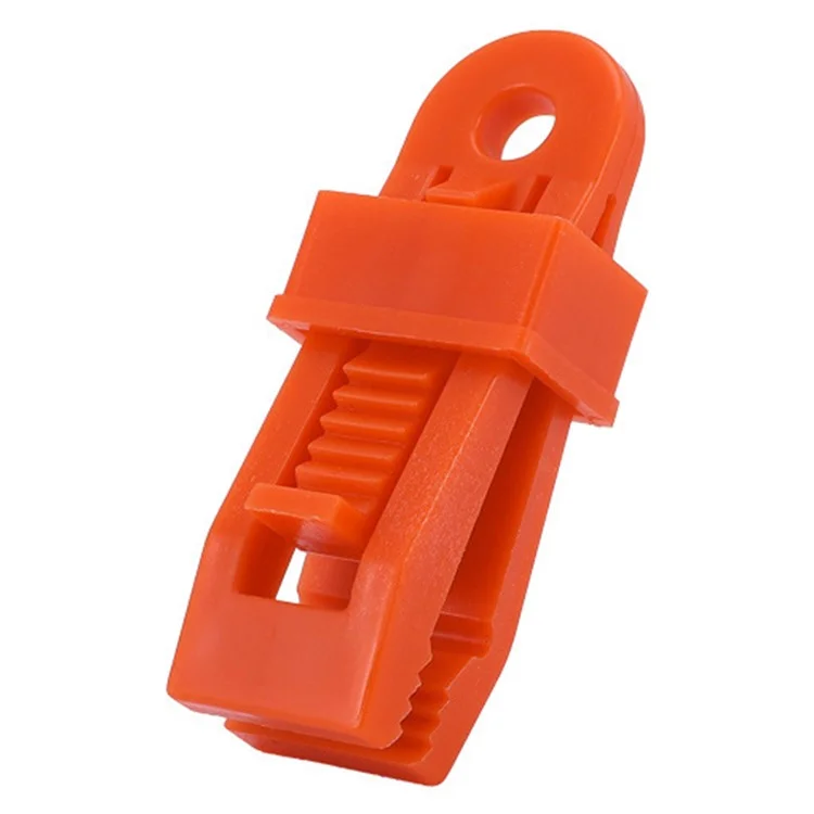 Outdoor Camping -planen -clip -windschutz -markise Zelt -baldachin Klemme Windseil Polypropylenschnalle - Orange