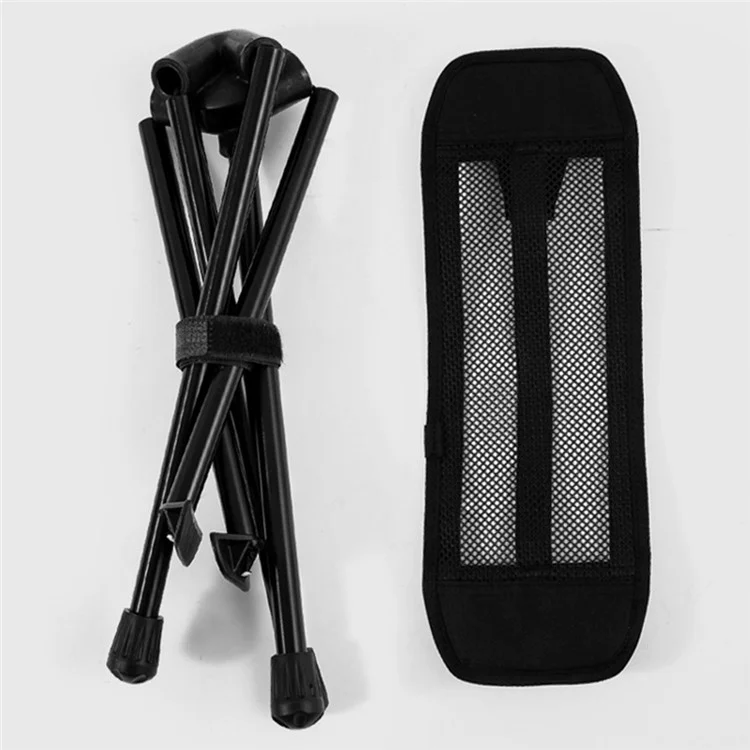 Taburete reclinable de apoyo para los pies al aire libre Ocio Siesta Reposapiés Aleación de aluminio Tela de malla Plegable Reposapies perezoso - Gris