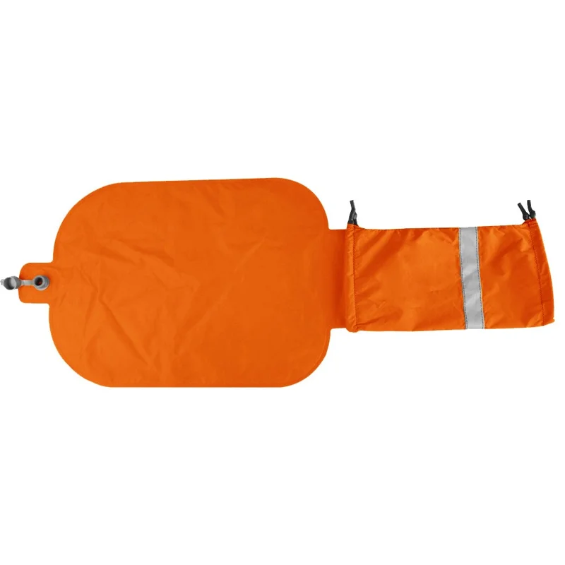 GM-AB03 Portable Storage Bag Nylon + TPU Inflatable Carrying Bag Foldable Organizer Bag - Orange