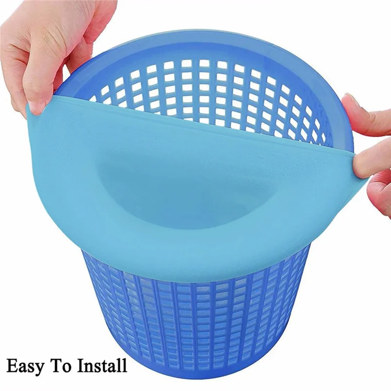 10PCS Swimming Pool Skimmer Socks Filters Baskets Skimmers to Clean Debris and Leaves for Ground Pools - Blue