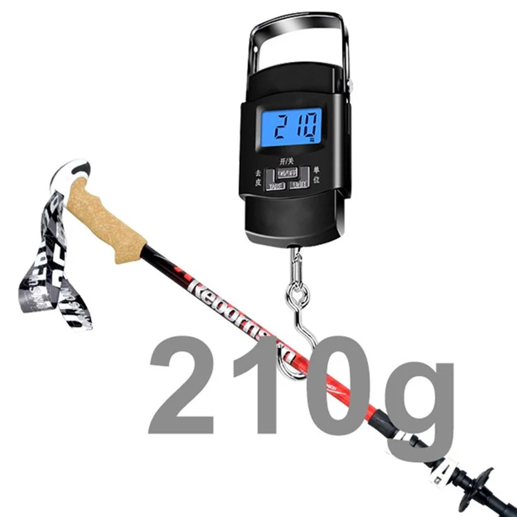 REBORNSUN 62-135CM Outdoor-Wanderstab Backpacking Camping 3-teiliger Kohlefaser-Trekking-Stab - Rot