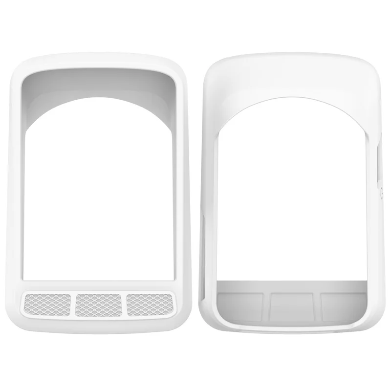 Für Wahoo Elemnt Roam2 (WFCC6) Fahrrad-Computer Schutzhülle Silikon Sturzsichere Hülle - Weiß