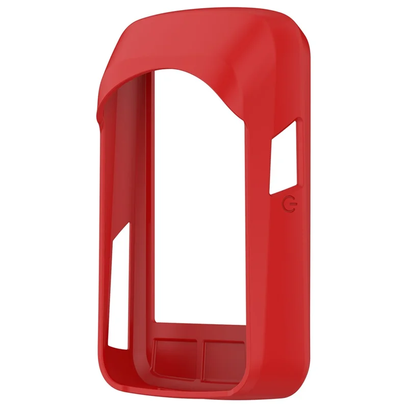 For Wahoo Elemnt Roam2 (WFCC6) Bike Computer Protective Cover Silicone Anti-drop Case - Red