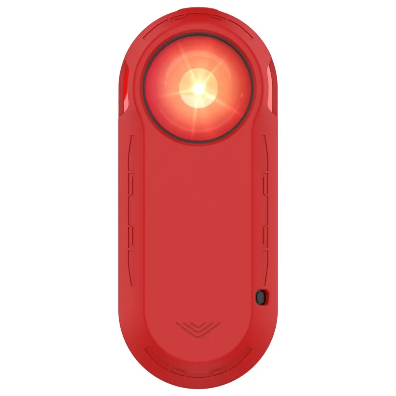 For Garmin Varia RTL515 Bike Light Bicycle Radar Protection Sleeve Silicone Case Dustproof Soft Cover - Red