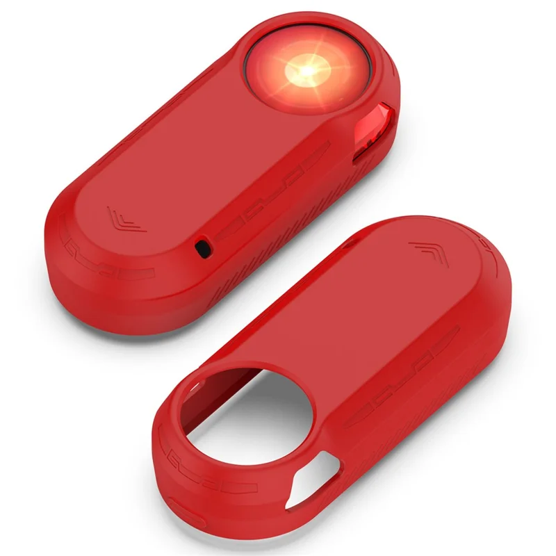 For Garmin Varia RTL515 Bike Light Bicycle Radar Protection Sleeve Silicone Case Dustproof Soft Cover - Red