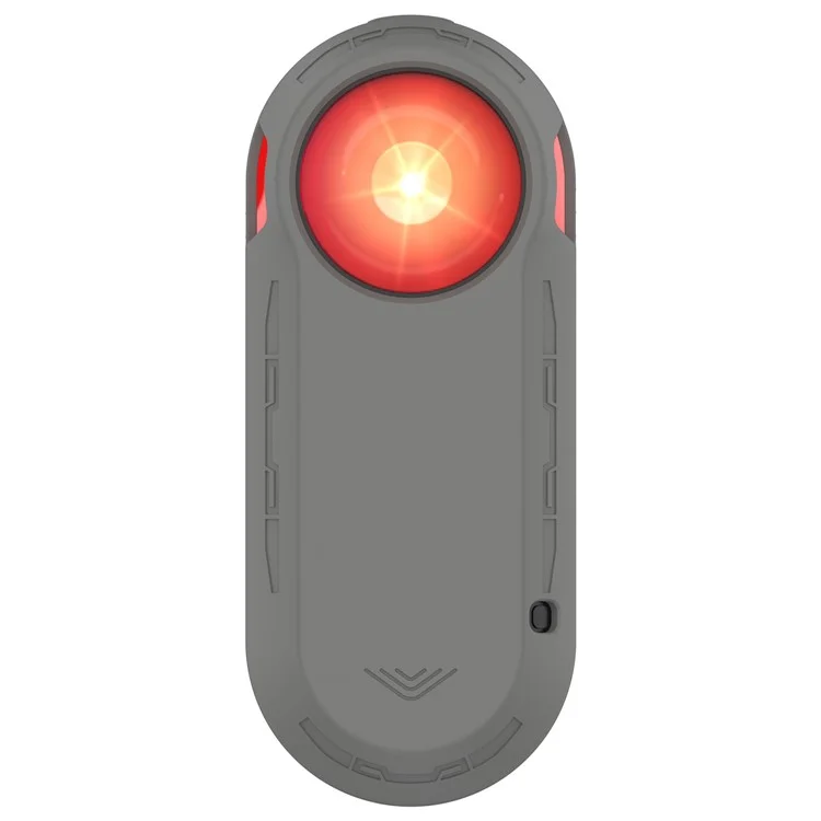 Para Garmin Varia RTL515 Luz de Bicicleta Radar Protección de Bicicleta Funda de Silicona Antipolvo Cubierta Suave - Gris Oscuro