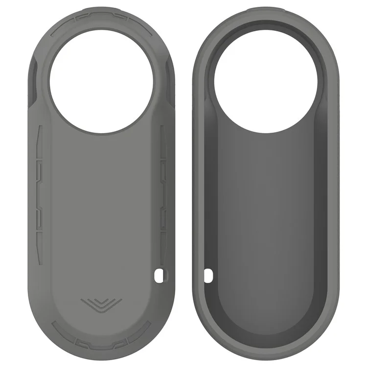 Para Garmin Varia RTL515 Luz de Bicicleta Radar Protección de Bicicleta Funda de Silicona Antipolvo Cubierta Suave - Gris Oscuro