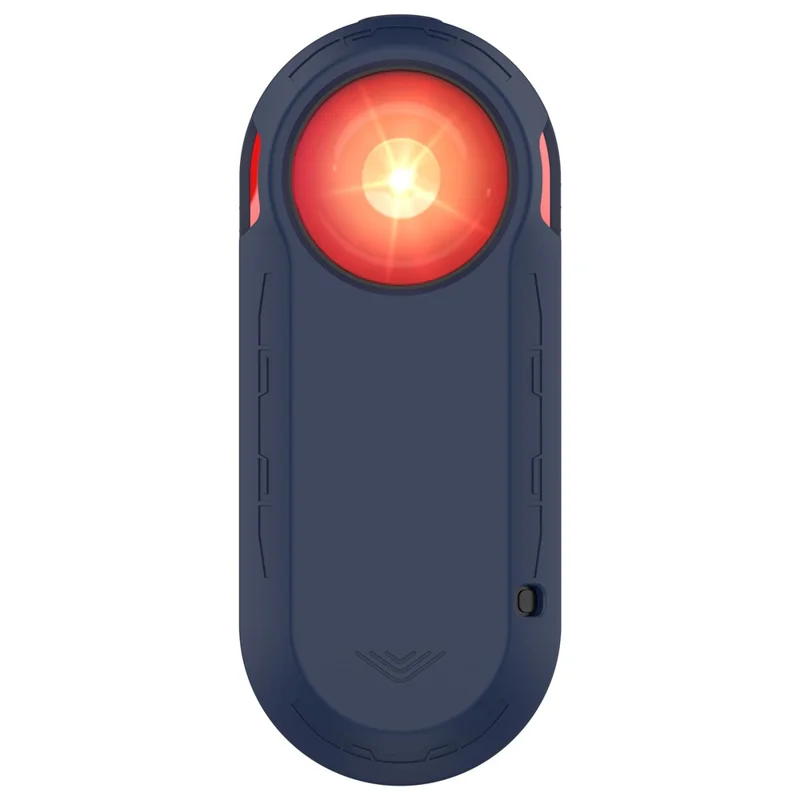 For Garmin Varia RTL515 Bike Light Bicycle Radar Protection Sleeve Silicone Case Dustproof Soft Cover - Midnight Blue