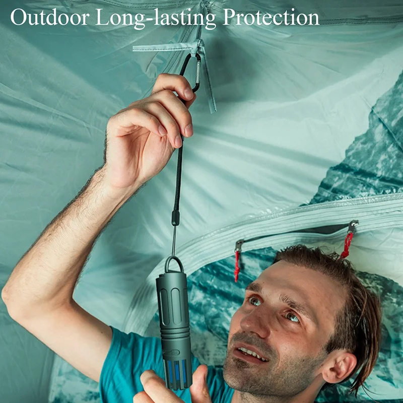 HT68 Mosquito Repeller Outdoor Portable Hiking Electronic Mosquito Killer Cordless Battery Powered Mosquito Repeller