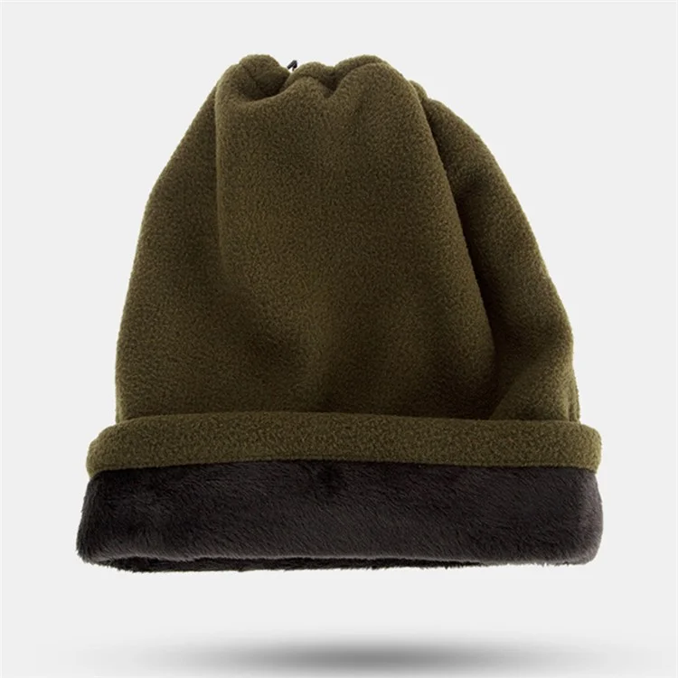 AOTU Masque de Ski d'Hiver Multifonctionnel pour Extérieur - Vert Armée