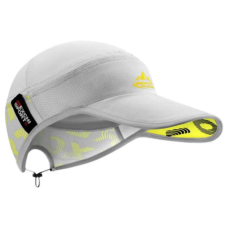 GOLOVEJOY&REXCHI XMZ242 UV Protection Baseball Cap Polyester Golf Tennis Cap Snackpack Hat for Men and Women - Grey