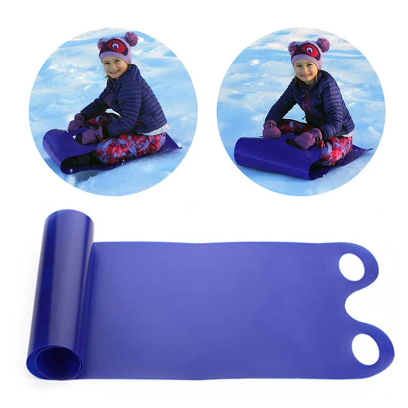 Folding Winter Snow Slide Mat for Kids Folding Snow Sled Flying Carpet Sledding Equipment