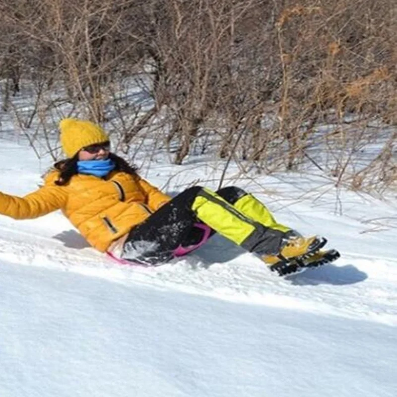 Folding Winter Snow Slide Mat for Kids Folding Snow Sled Flying Carpet Sledding Equipment