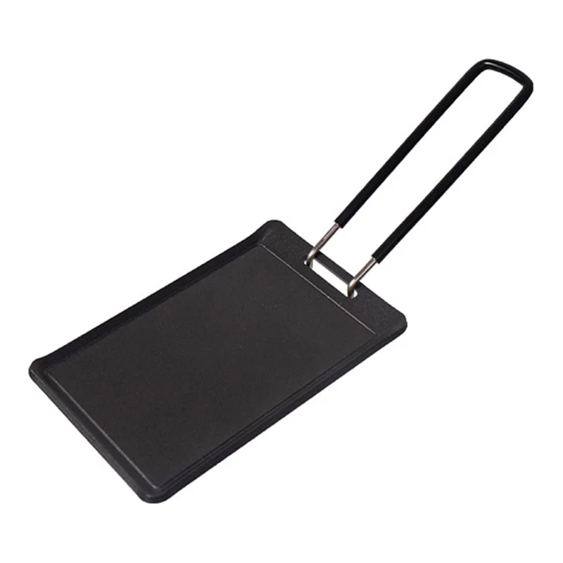 CLS Mini Rectangle Bakeware Griddle Outdoor Picnic Iron Grilling Pan with Handle (BPA-Free, No FDA Certificate)