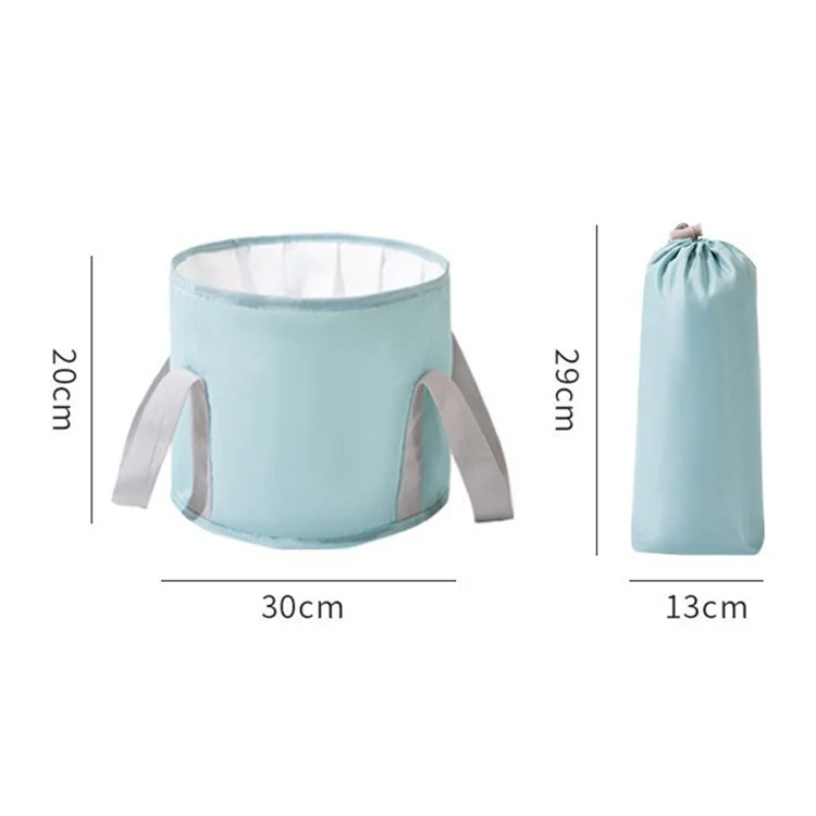 AOTU Aislamiento Térmico Aluminio Foil Bañera Doméstica para Baño de Pies, Tamaño: S - Azul