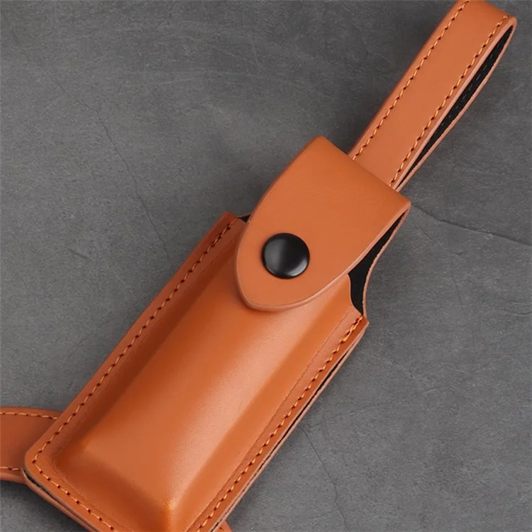 MANBA H248 Tactical Holster PU Leather Double Shoulder Concealment Holster Underarm Invisible Pistol Holster - Brown