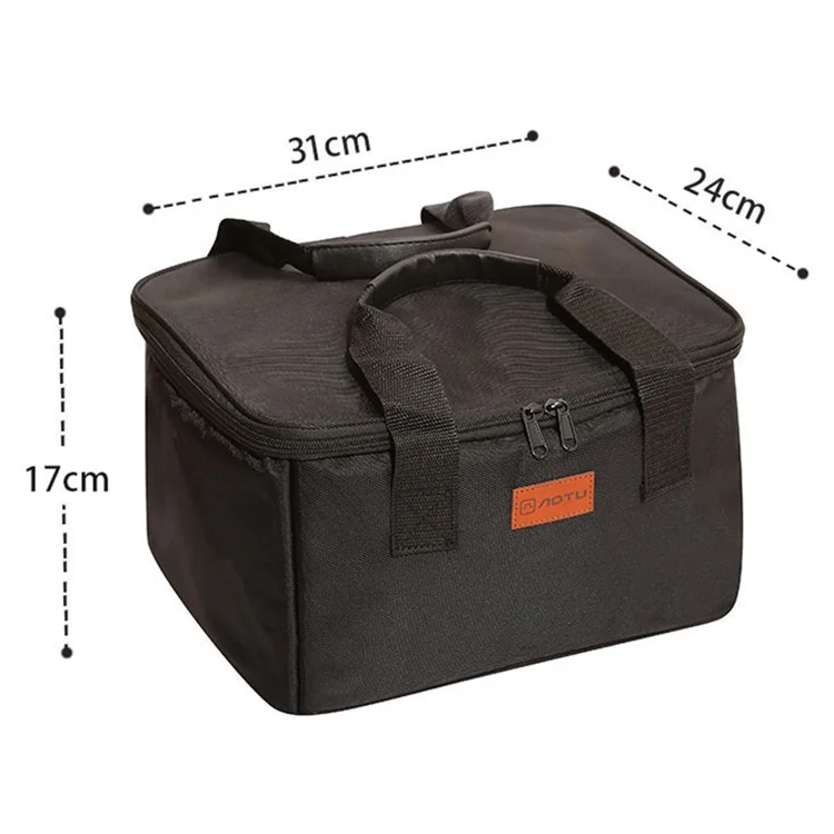 AOTU AT5901-1 Bolsa de almacenamiento para utensilios de cocina de camping de tela Oxford 