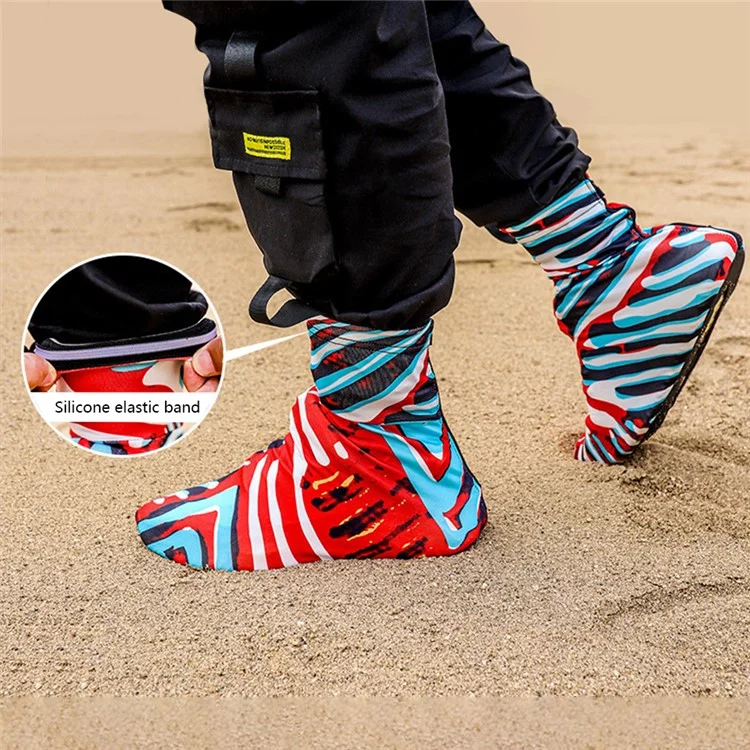 AOTU Outdoor Hiking Leg Gaiters Desert Sand Protection Anti-slip Shoe Covers - Maple / S