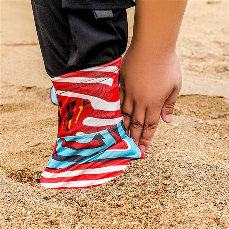 AOTU Outdoor Hiking Leg Gaiters Desert Sand Protection Anti-slip Shoe Covers - Maple / S