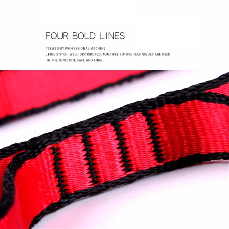 SY-0102 1.1m Aerial Yoga Climbing Lanyard Polyester Yarn Climbing Strap Hammock Daisy Chain - Blue