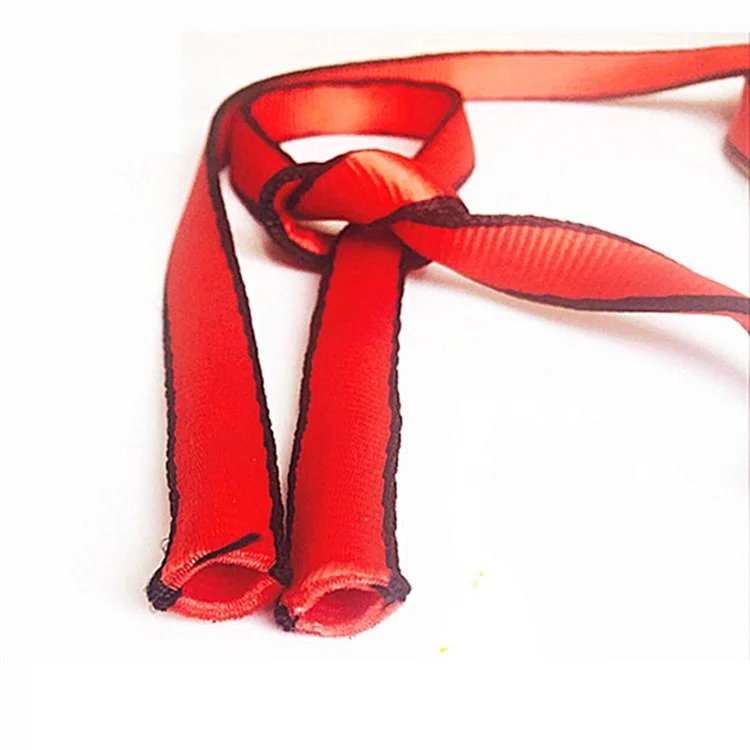 2m Aerial Yoga Hammock Daisy Chains Strap Strong 15KN Climbing Strap Polyester Yarn Chain Sling - Red