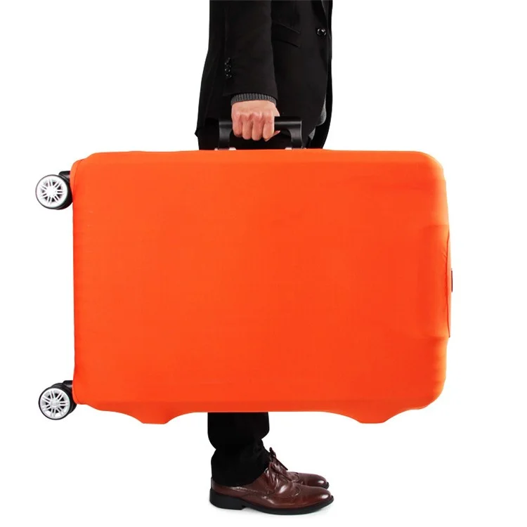 XT-200 Travel 25-28inch Trolley Case Elastic Sleeve Suitcase Dust Cover, Taille L - Rose