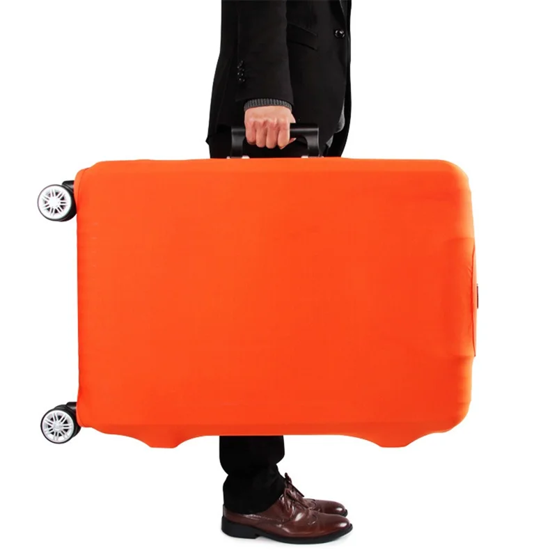 XT-200 Travel 25-28inch Trolley Case Elastic Sleeve Suitcase Dust Cover, Size L - Black