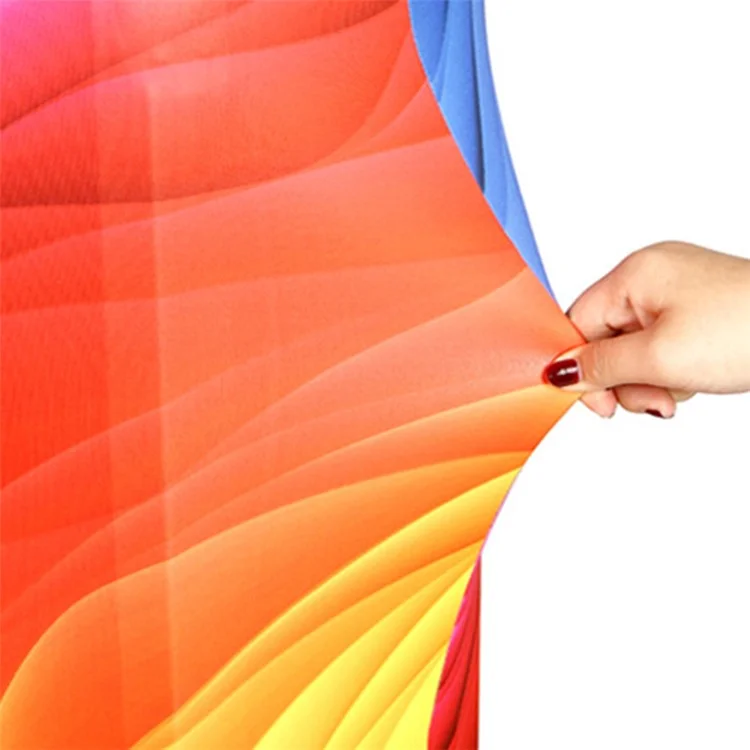 XT-1000 For 29-32 Inch Suitcase Cover Luggage Protect Sleeve Travel Supplies, Size XL - Rainbow Ribbon