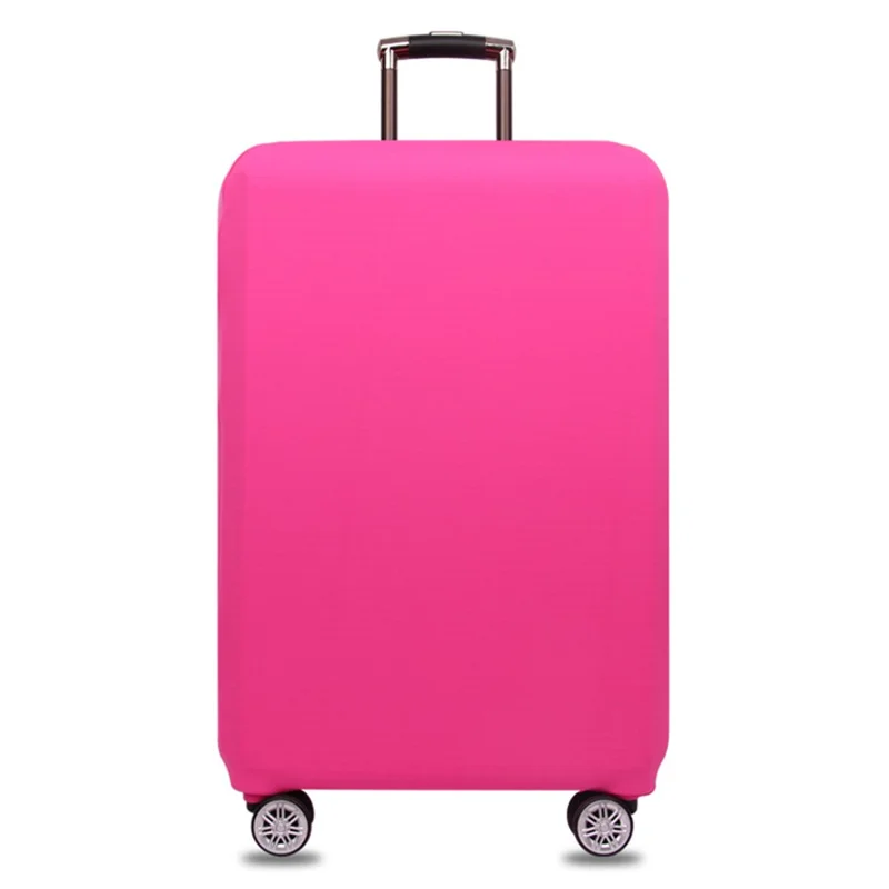 XT-200 18-21inch Trolley Case Elastic Cover Travel Suitcase Anti-dust Cover, Size S - Rose
