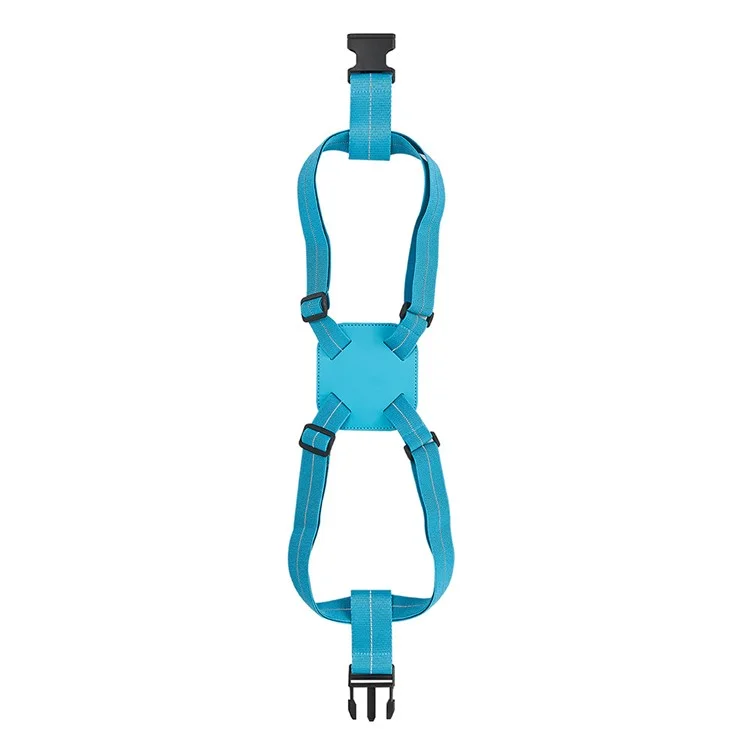 003 Ajustável Bolsa de Bagagem Binding Strap Viagem Mala Elástica Fixando Strap - Azul Lago