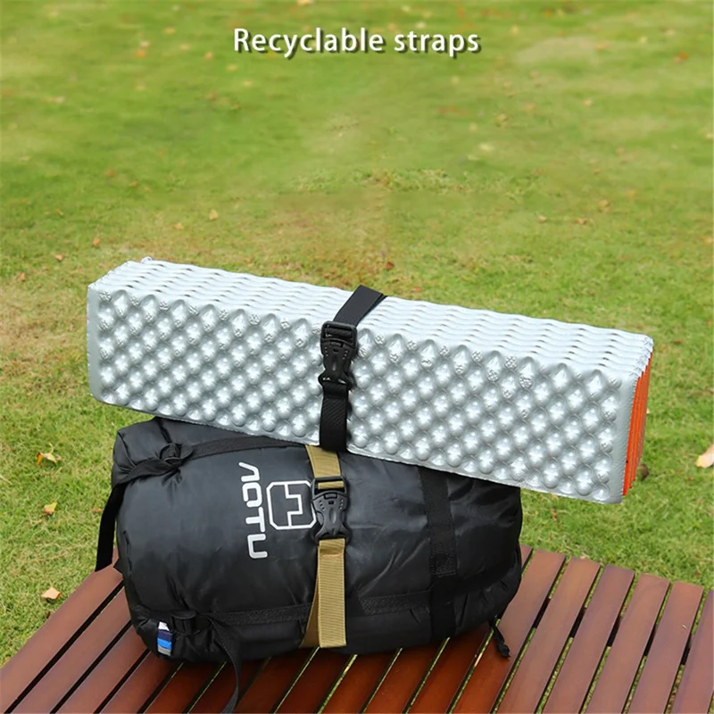 AOTU Adjustable Luggage Bag Binding Strap Travel Camping Equipment Suitcase Polyester Fixing Strap - Black
