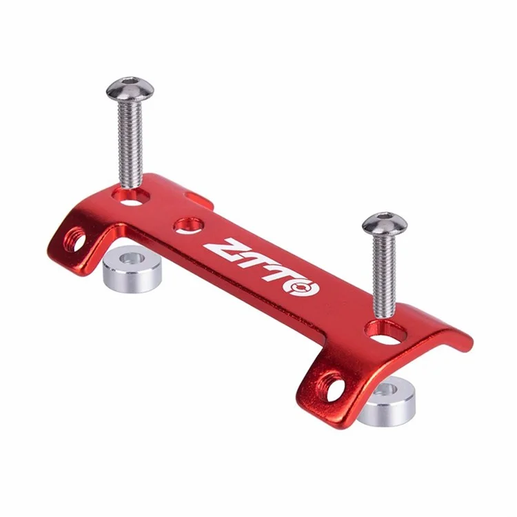ZTTO SHJDZ Aluminiumlegierungs-MTB-Rennrad-Doppelkopf-Flaschenhalter-Extender - Rot