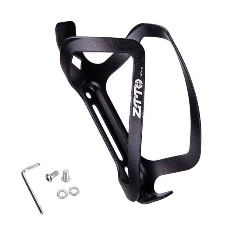 ZTTO W316 Suporte de Garrafa de Liga de Alumínio para Bicicleta Estrada Bicicleta de Montanha Gaiola de Garrafa de Água - Preto
