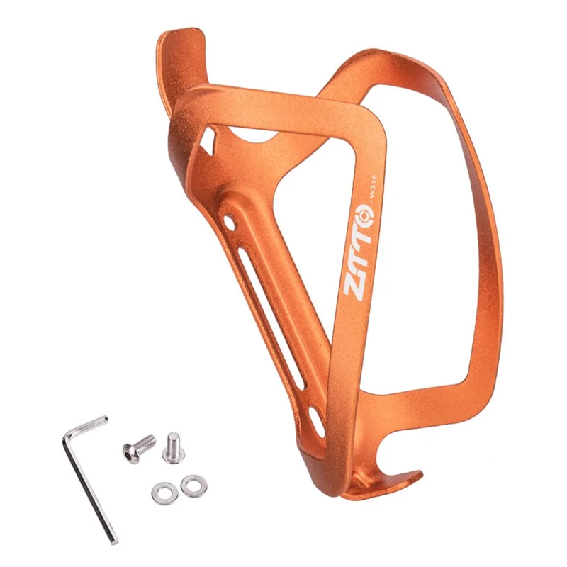 ZTTO W316 Aluminum Alloy Bicycle Bottle Holder Road Bike Water Bottle Cage Bracket - Orange