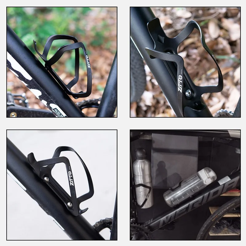ZTTO W316 Aluminum Alloy Bicycle Bottle Holder Road Bike Water Bottle Cage Bracket - Orange