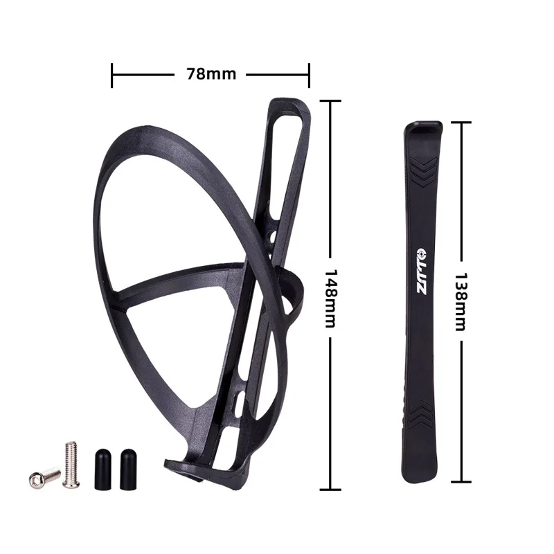 ZTTO HJ01 Compound Nylon Bicycle Water Bottle Cage MTB Bike Bottle Mount Bracket - Blue