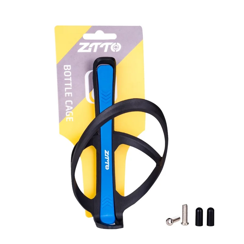 ZTTO HJ01 Compound Nylon Bicycle Water Bottle Cage MTB Bike Bottle Mount Bracket - Blue