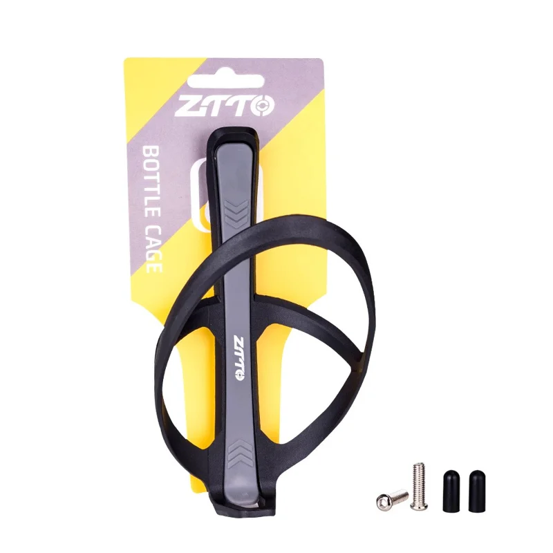 ZTTO HJ01 Compound Nylon Bicycle Water Bottle Cage MTB Bike Bottle Mount Bracket - Grey