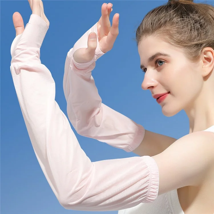 GOLOVEJOY HB24 1 Paire de Manches Anti-UV d'été pour Femmes Respirantes et Rafraîchissantes - Gris