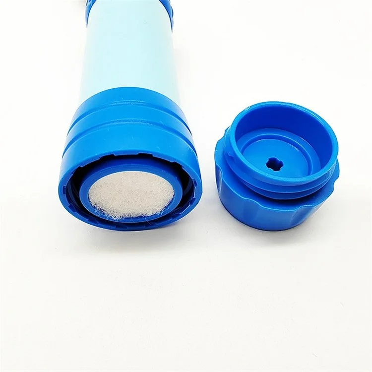 QJ-A14 Outdoors Water Filter Straw Water Purifier Survival Gear for Hiking / Camping