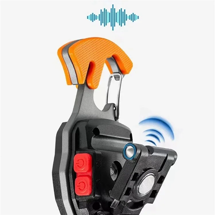 W5147 Multi-function Accendisigari Outdoor Emergency Light Apribottiglie Fischietto - Arancione