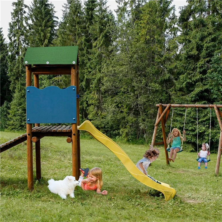 Swingset Shade Kids Playground Dach Baldachin Wasserdcover Sonnenschand Mit Schrauben - Grün