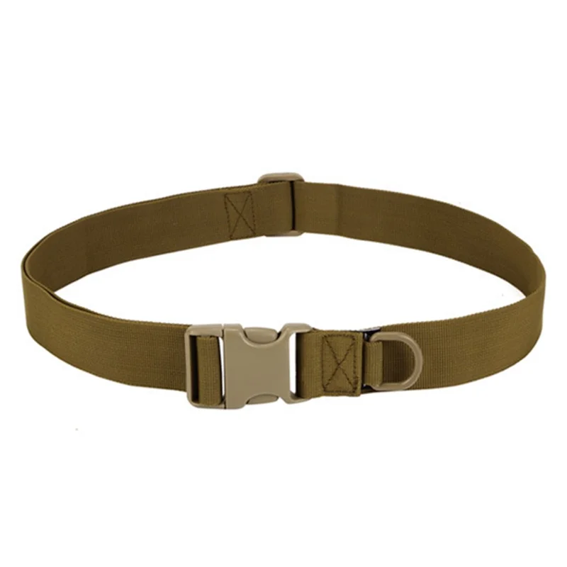 PROTECTOR PLUS Z506 Outdoor Military Nylon Tactical Belt Molle Waist Strap - Brown