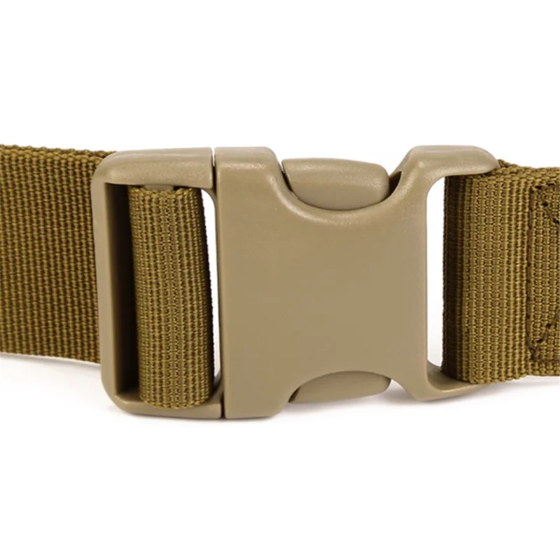 PROTECTOR PLUS Z506 Outdoor Military Nylon Tactical Belt Molle Waist Strap - Brown
