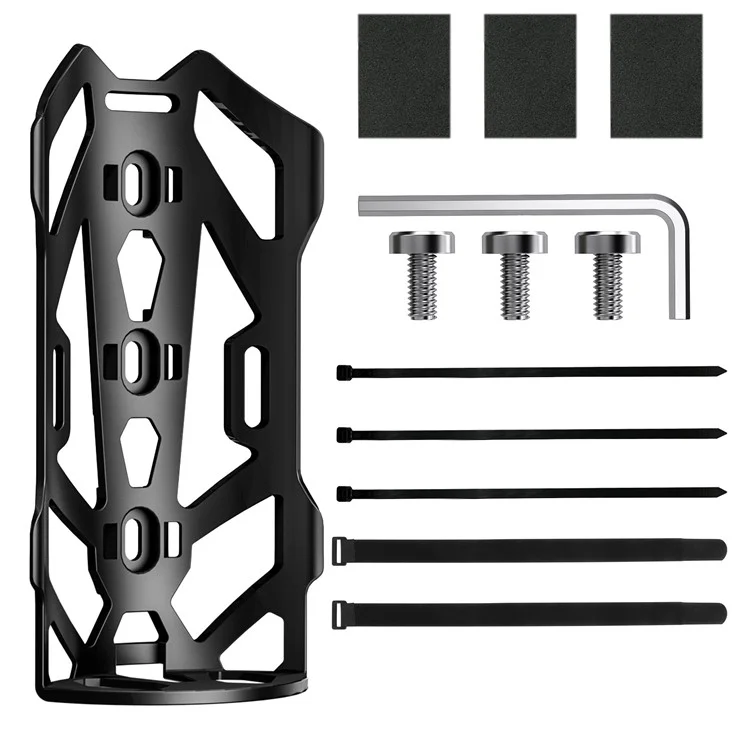 ENLEE Bike Front Fork Bag Holder Bracket Quick Release Bicycle Mount Base - For Road Bike