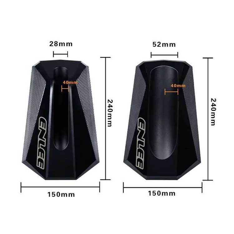 ENLEE E22810 Bicycle Front Wheel Holder MTB Road Bike Front Wheel Non-Slip Mat - Road Bike