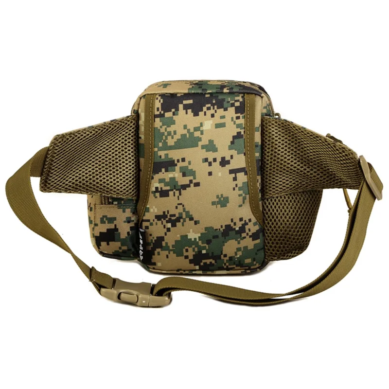 PROTECTOR PLUS Y117 Cycling Waist Bag Water Bottle Holder Tactical Fanny Pack - Jungle Digital