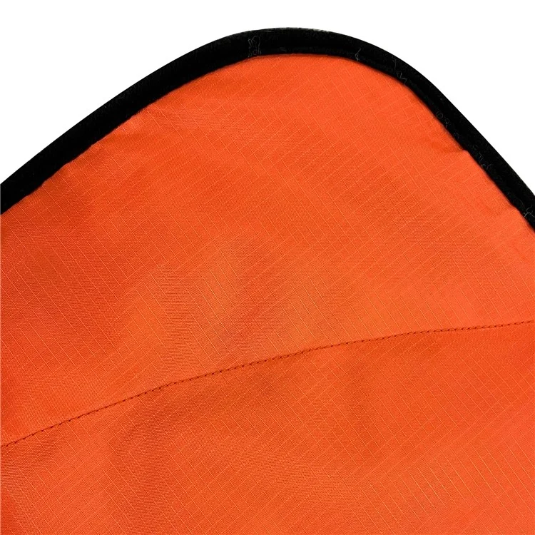 Большое толстое кемпинговое одеяло с сумкой для хранения Outdoor Warm Blanket for Camping Travel Black+Orange