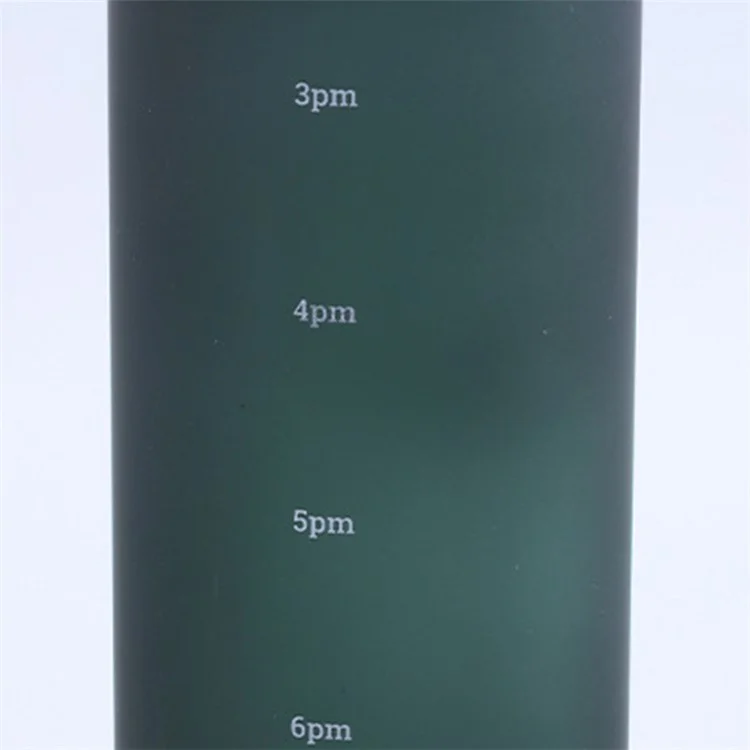 1000ML Fitness Matte Water Bottle PC Drinking Cup (BPA-Free, NO FDA Certified) - Noir
